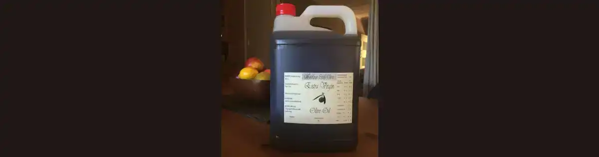 Bottle of Watercress Creek Olive Oil